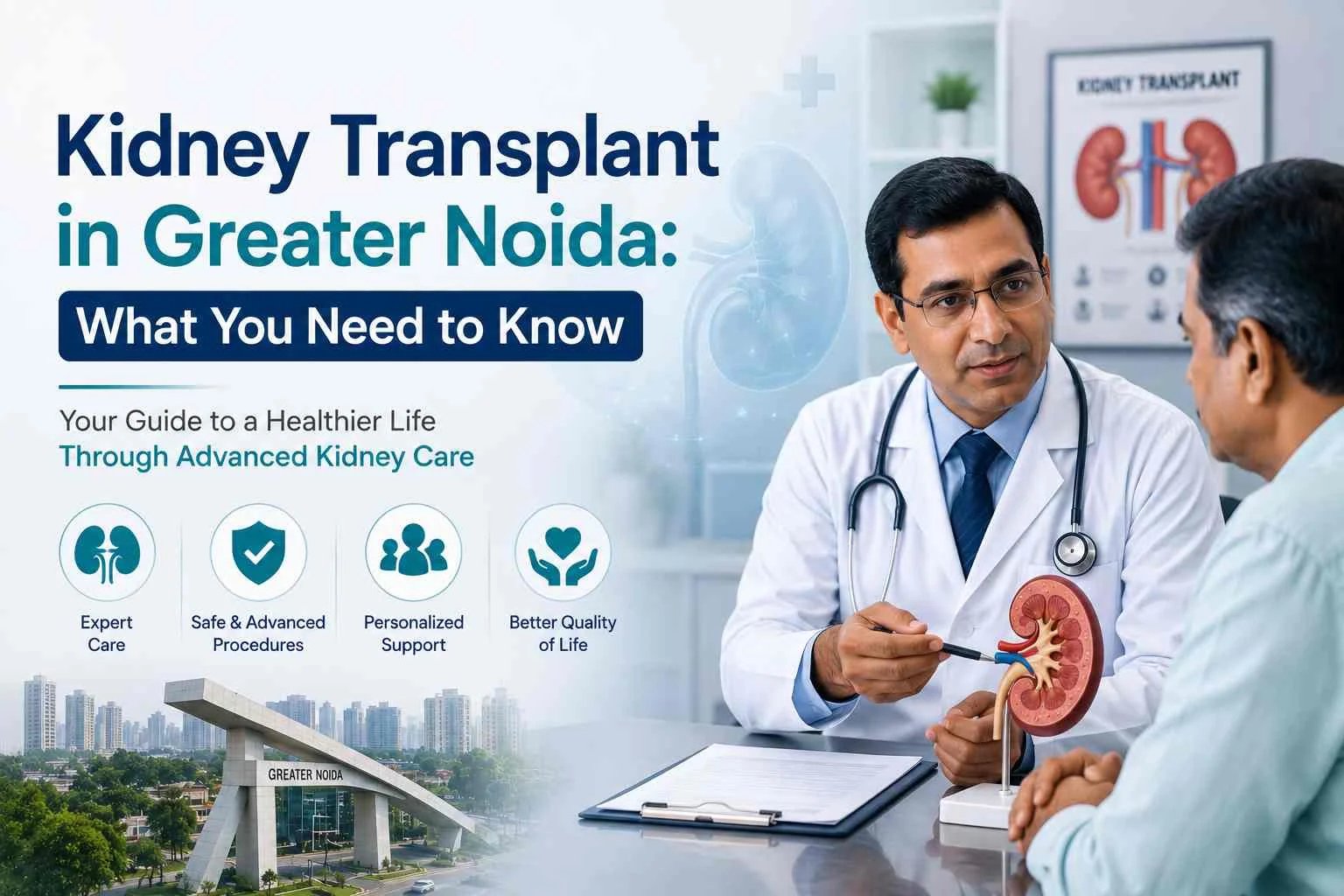 Kidney Transplant in Greater Noida - What You Need to Know